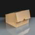 Kraft Cake Box With Window - 154 x 154 x 75mm 