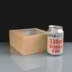 Kraft Cake Box With Window - 154 x 154 x 75mm 