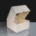 White Cake Box With Window - 154 x 154 x 75mm 
