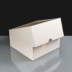 White Cake Box With Window - 154 x 154 x 75mm 
