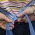 Disposable Blue Polythene Aprons