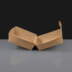 Large Biodegradable Kraft Clam Shell Burger Box