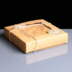 115 x 115 x 24mm Windowed Kraft Cookie or Tart Box