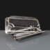 Small Black Sushi Tray and Clear Lid