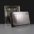 Medium Long Black Sushi Tray and Clear Lid