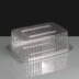 750cc Rectangular Hinged Salad Container