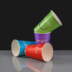 12oz Enjoy Cold Drink Paper Cup - Mixed Colours | Sale