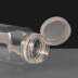 250ml Square Plastic rPET Juice Bottle with Tamper Evident Cap