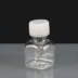 50ml Square Plastic Bottle with Tamper Evident Cap - Box of 630