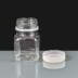 80ml Square Plastic rPET Plastic Bottle with Tamper Evident Cap