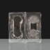 2 Cavity Plastic Hinged Cupcake Box or Pod