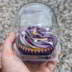 1 Cavity Plastic Hinged Cupcake Box or Pod