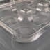6 Cavity Plastic Hinged Cupcake Box or Pod