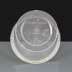 T30 - Clear Round Plastic Container and Lid