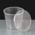 T30 - Clear Round Plastic Container and Lid