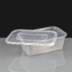 750cc Premium Clear Rectangular Plastic Container and Lid