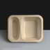 Compostable Two Compartment Meal Tray 610ml - Box of 500