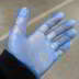 Medium Blue Powdered Vinyl Gloves 