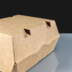 Standard Kraft Clam Shell Burger Box 4oz
