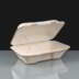 9x6" Compostable Bagasse Kebab Boxes