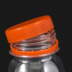 Orange Tamper Evident Juice Bottle Lids