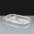 Deluxe 2 Comp Microwavable Clear Lid