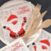 2 ply Merry Christmas Santa Napkins / Serviettes