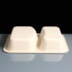 Novato B227/44-2 Two Compartment Trays 227 x 178 x 44