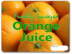 Freshly Squeezed Orange Juice Label (25)