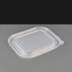 i2r Clear Rectangular Plastic Lids for 500ml Trays