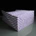 Purple Candy Striped Handled SOS Bags 250 x 140 x 300mm