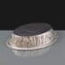 Large Oval Deep Foil Steak & Kidney' Pie Dish - Rolled Edge