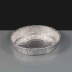 165mm Round Foil Flan Dish - Rolled Edge