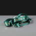 Merry Christmas Ribbon - Green & Gold - 25mm x 22m