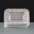 Diamond 1500cc Clear Hinged Salad Container