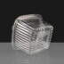Diamond 375cc Clear Hinged Salad Container