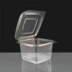 Diamond 375cc Clear Hinged Salad Container