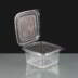 Diamond 375cc Clear Hinged Salad Container