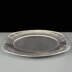 35cm Oval Plain Foil Platter