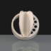 White Plastic Spice Jar Lid