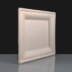 25cm (10") White Bagasse Plate - Square