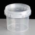120ml Clear 69mm Diameter Tamperproof Container