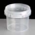 120ml Clear Round 69mm Diameter Tamperproof Container Box of 460