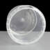 120ml Clear Round 69mm Diameter Tamperproof Container Box of 460