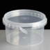240ml Clear Round 97mm Diameter Tamperproof Container and Lid