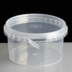 240ml Clear Round 97mm Diameter Tamperproof Container