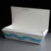 Large White Tasty Rectangular Fish and Chip Box