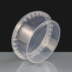 180ml Clear Round 97mm Diameter Tamperproof Container