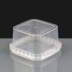 SQUARE Clear 280ml Tamperproof Container and Lid