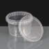 365ml Clear Round 105mm Diameter Tamperproof Container